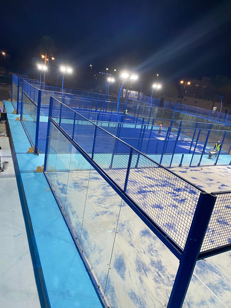 ملاعب البادل في بلدية عنيزة